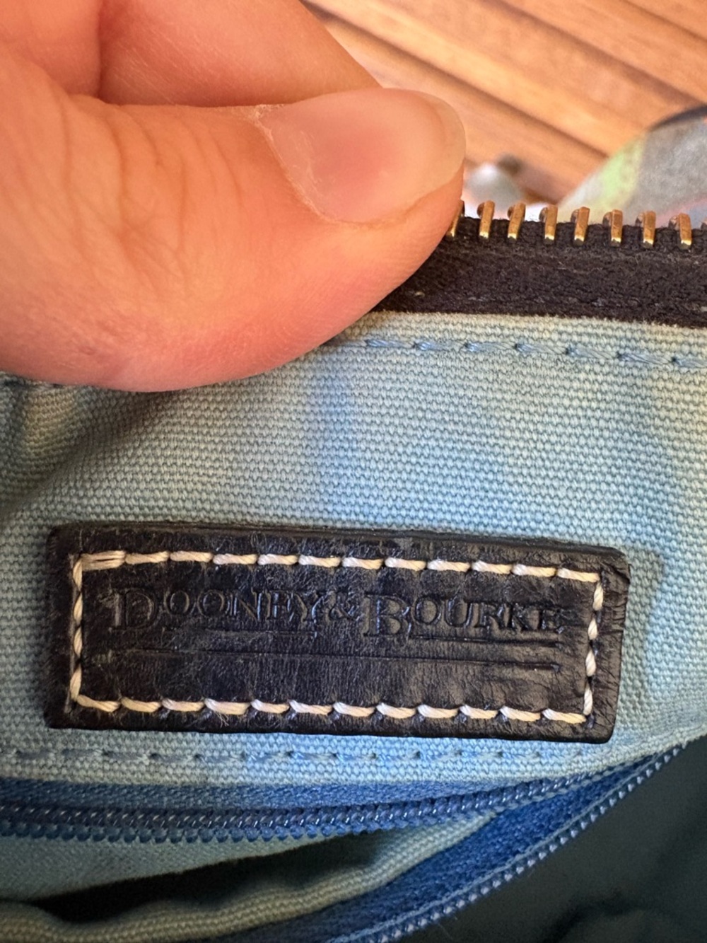 Dooney & Bourke Black/Multicolor Hearts/Letters Barrel Shoulder Bag Black Trim - Picture 12 of 13